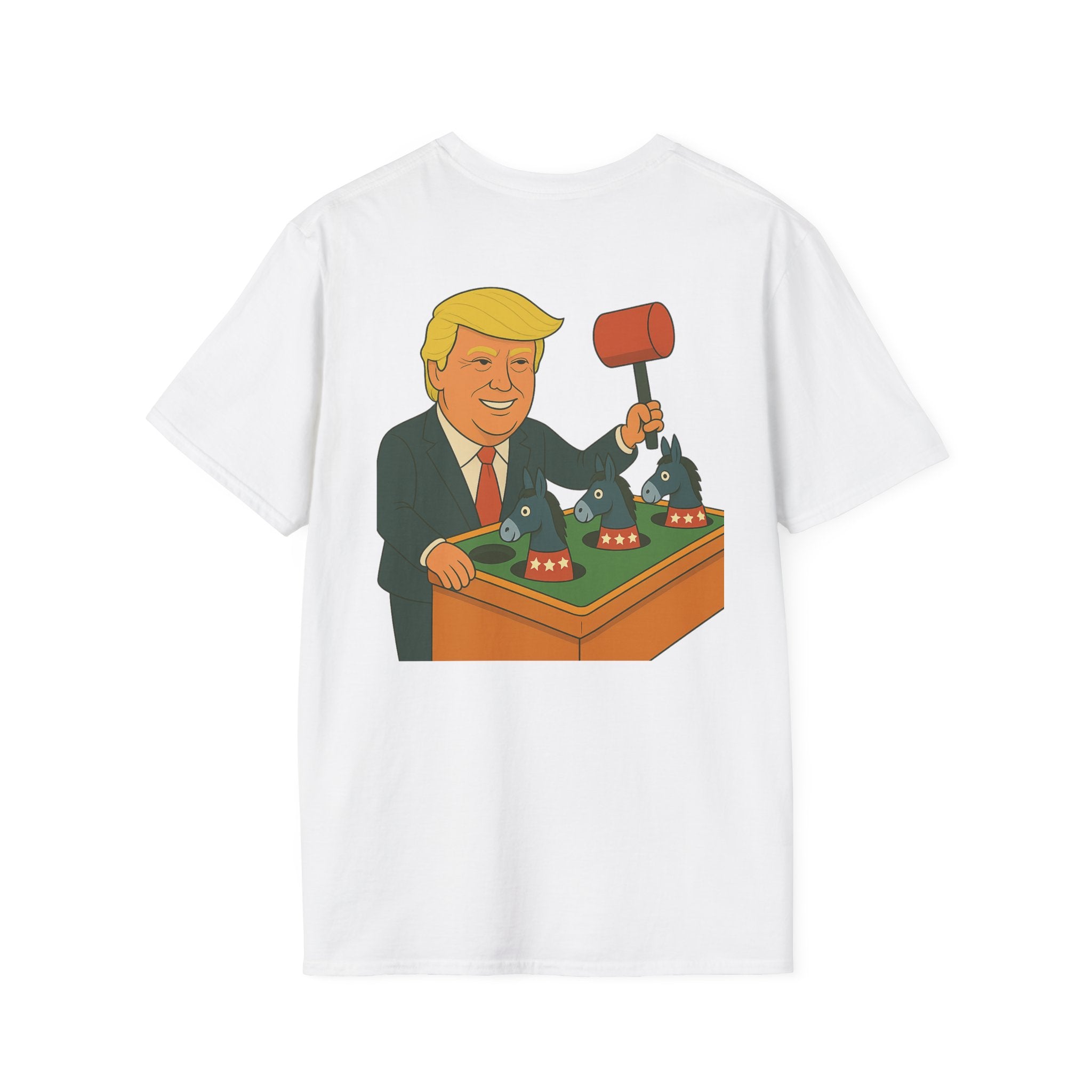 Cartoon Donald Trump 'Whac-A-Mole'  Graphic Tee