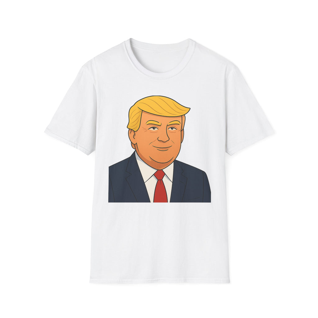 Cartoon Donald Trump Graphic Tee