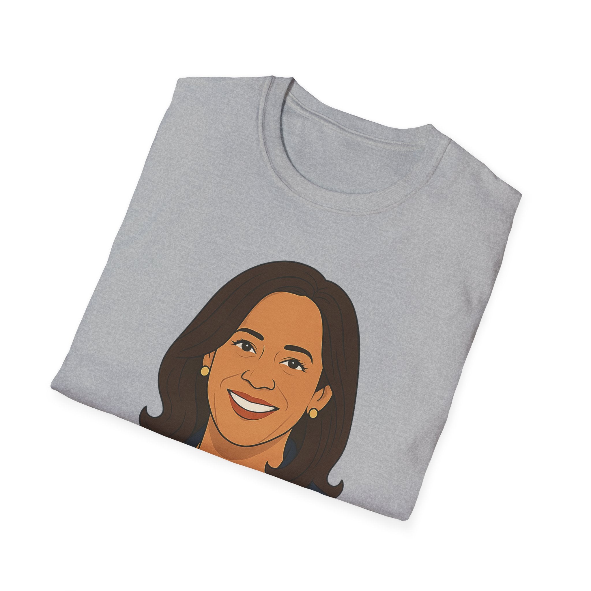 Cartoon Kamala Harris Graphic Tee