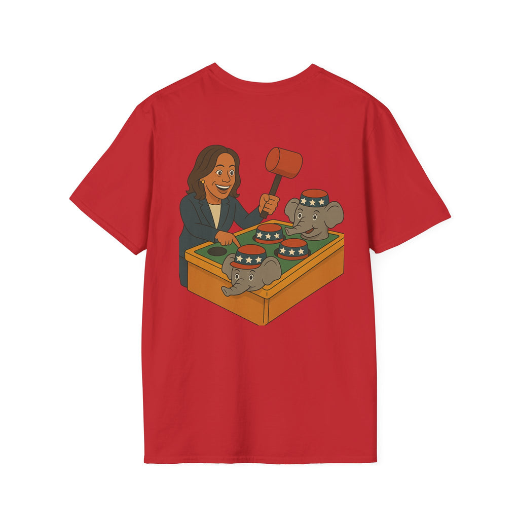 Cartoon Kamala Harris 'Whac-A-Mole'  Graphic Tee