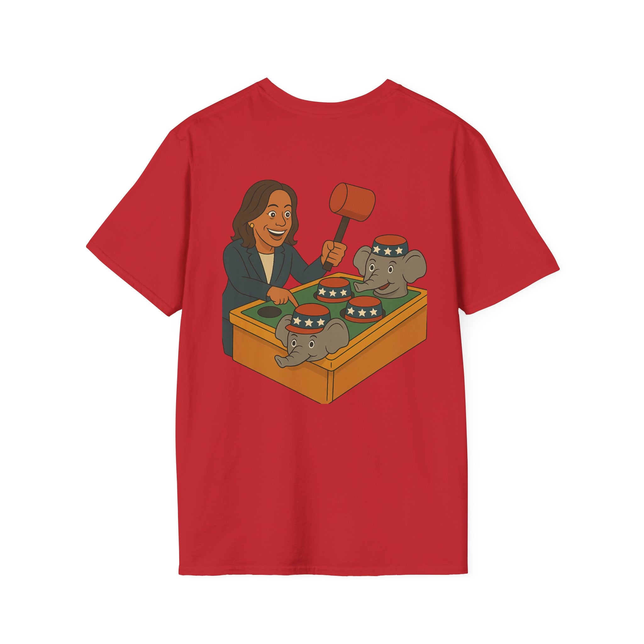 Cartoon Kamala Harris 'Whac-A-Mole'  Graphic Tee