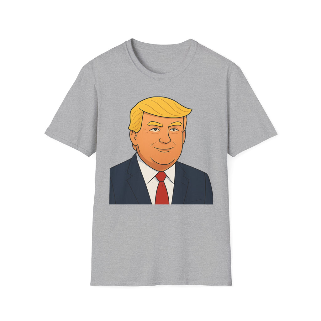 Cartoon Donald Trump Graphic Tee