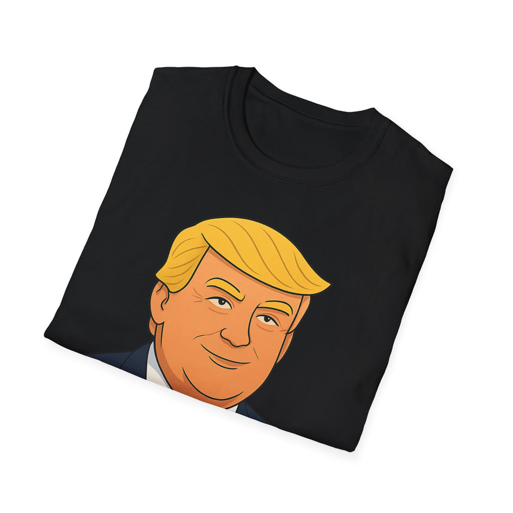 Cartoon Donald Trump Graphic Tee