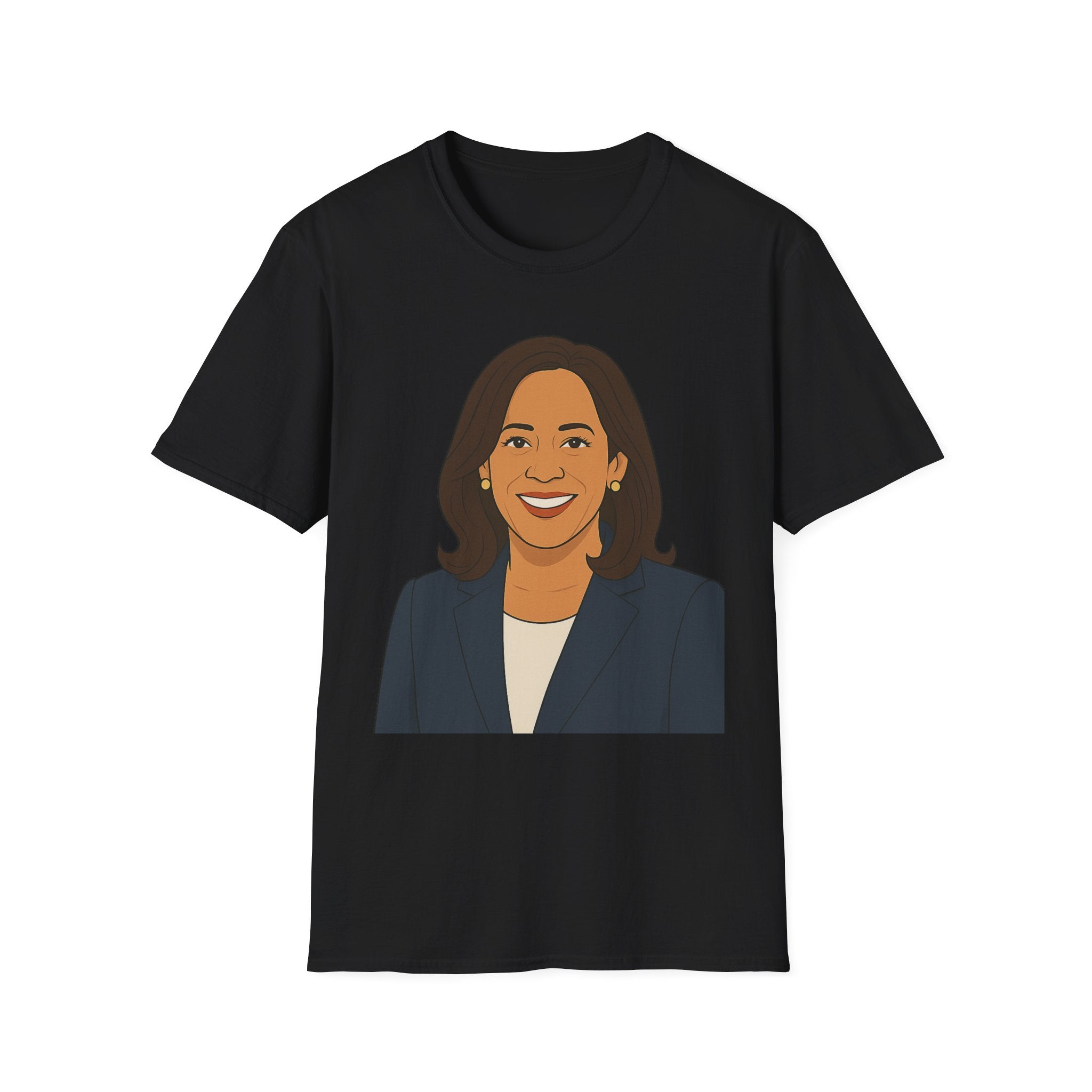 Cartoon Kamala Harris Graphic Tee