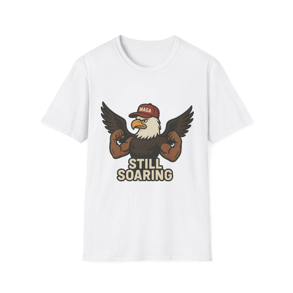 Cartoon Eagle with MAGA Hat T-Shirt