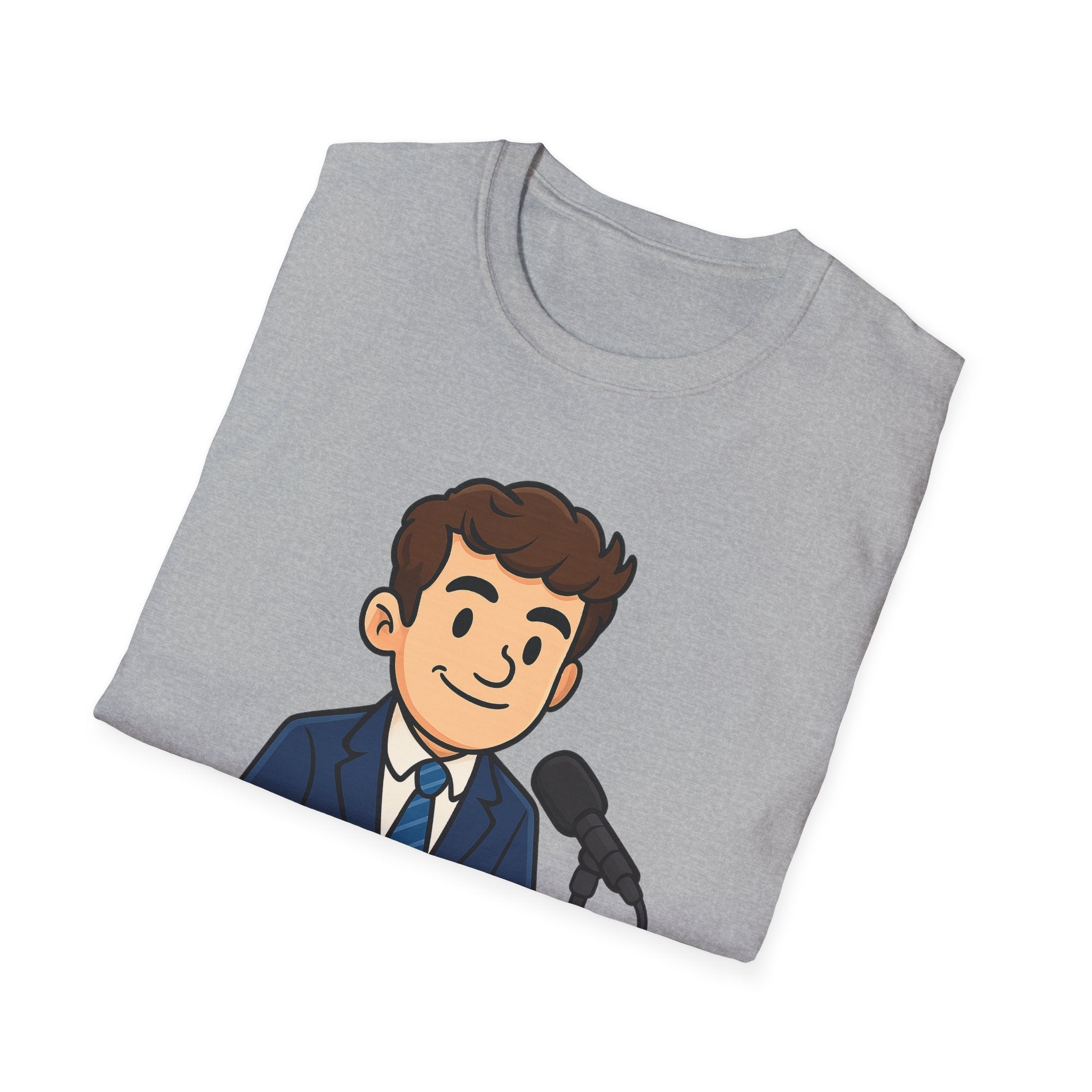 Cartoon Nick Fuentes "WANGHAF" Graphic Tee