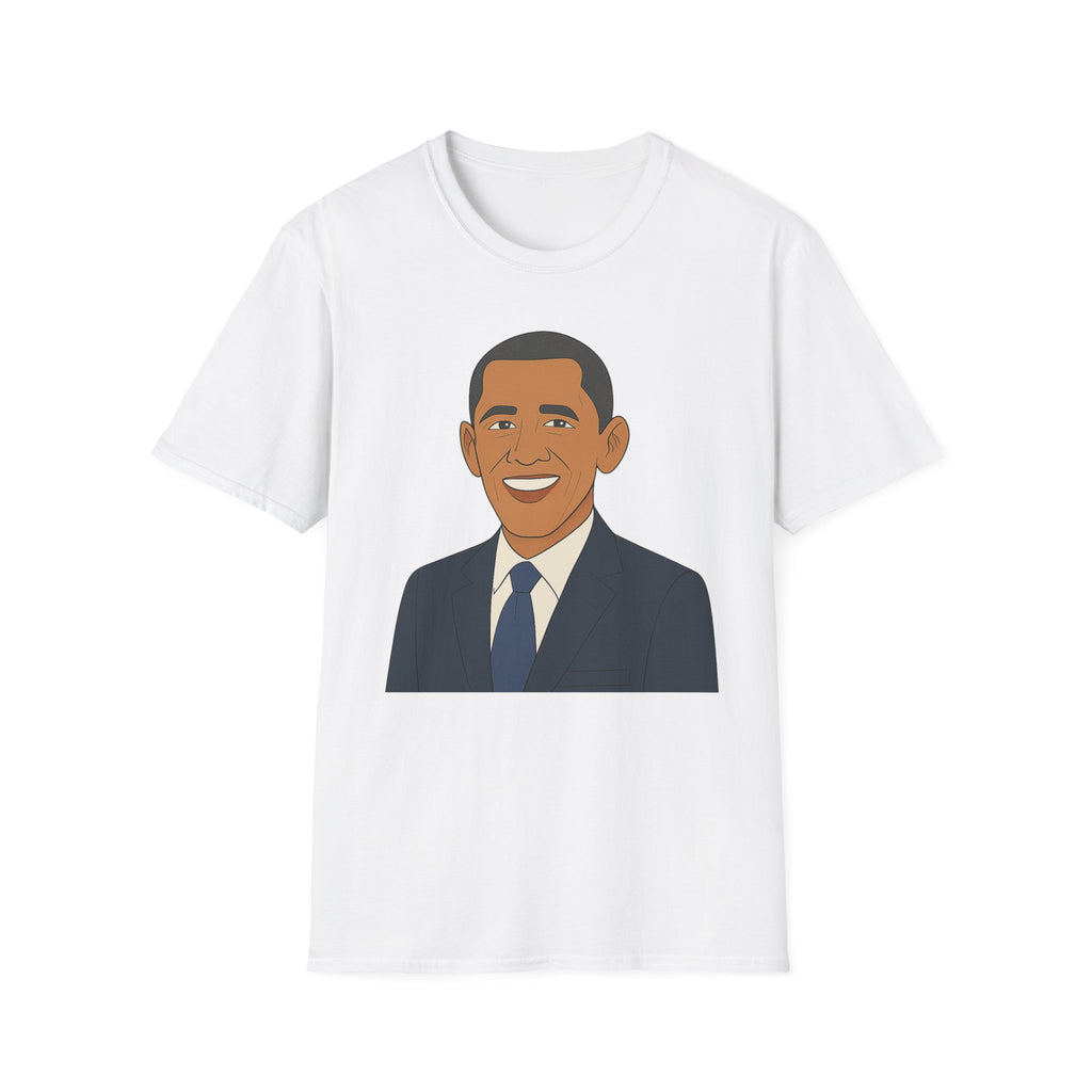 Cartoon Barack Obama Graphic Tee