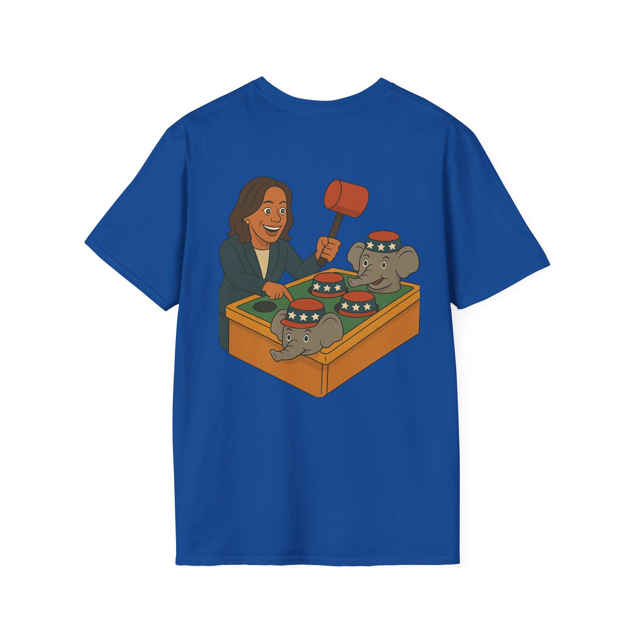 Cartoon Kamala Harris 'Whac-A-Mole'  Graphic Tee