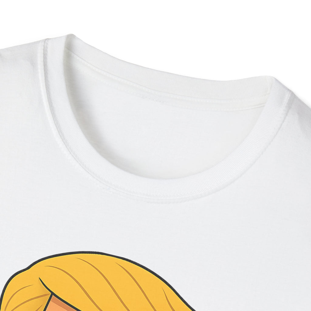 Cartoon Donald Trump Graphic Tee