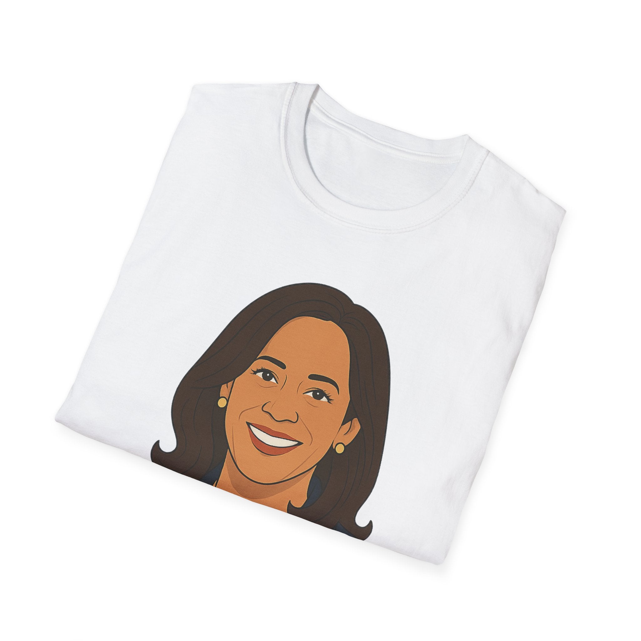 Cartoon Kamala Harris Graphic Tee