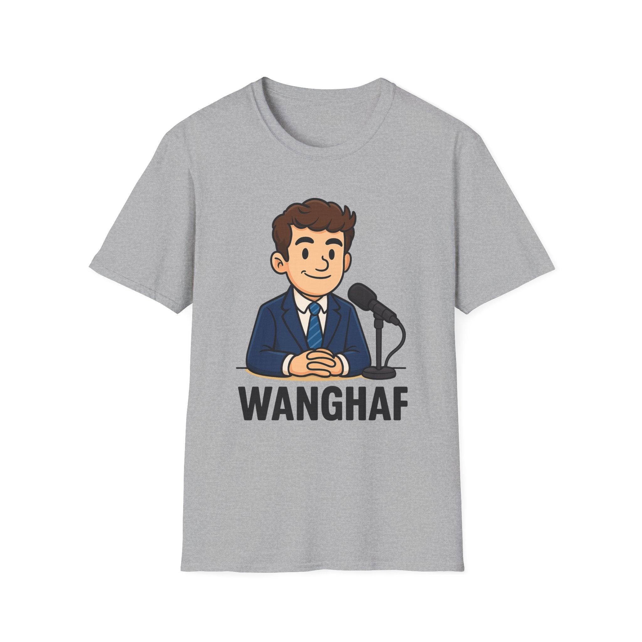 Cartoon Nick Fuentes "WANGHAF" Graphic Tee