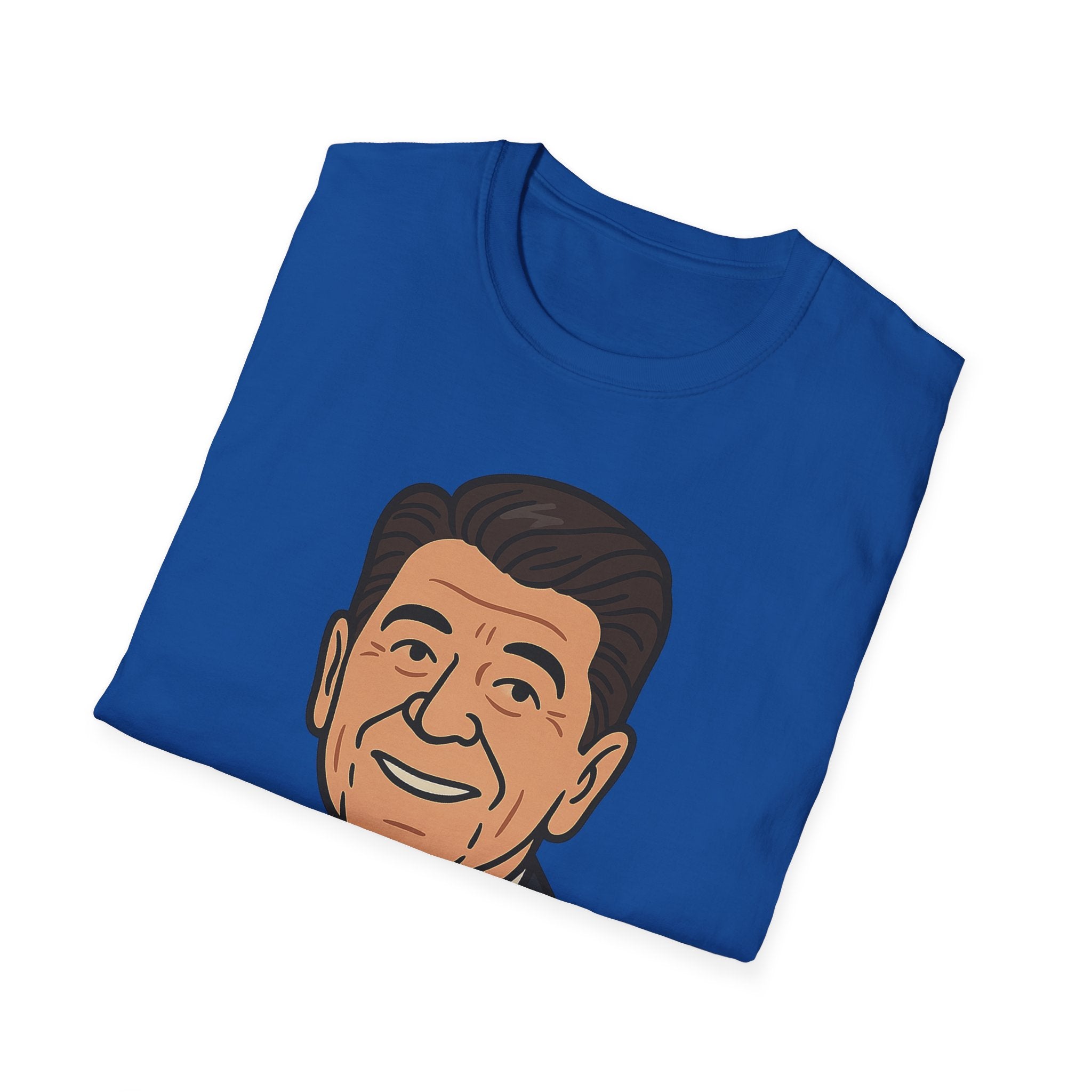 Cartoon Ronald Reagan Graphic Tee